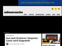 Bild zum Artikel: Aus nach 22 Jahren: Simpsons-Comic wird eingestellt | Männersache