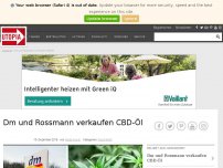 Bild zum Artikel: Dm und Rossmann verkaufen CBD-Öl