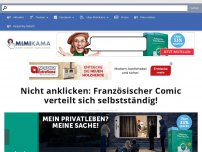 Bild zum Artikel: Nicht anklicken: Französischer Comic verteilt sich selbstständig!
