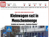 Bild zum Artikel: Neun Verletzte in NRW - Kleinwagen rast in Menschenmenge