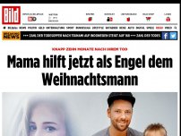 Bild zum Artikel: zehn Monate nach ihrem Tod - Mama hilft jetzt als Engel dem Weihnachtsmann