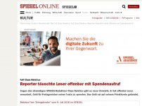 Bild zum Artikel: Fall Claas Relotius: Reporter täuschte Leser offenbar mit Spendenaufruf