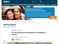 Bild zum Artikel: So soll die Deutsche Umwelthilfe zu Fall gebracht werden