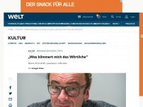 Bild zum Artikel: „Was kümmert mich das Wörtliche“