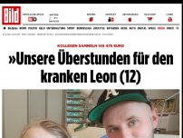 Bild zum Artikel: 145 475 Euro! - Kollegen sammeln Überstunden für kranken Leon (12)