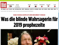 Bild zum Artikel: Baba Wanga - Was die blinde Wahrsagerin für 2019 prophezeite