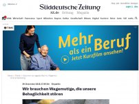 Bild zum Artikel: Empathie: Wir brauchen Wagemutige, die unsere Behaglichkeit stören