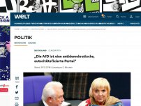 Bild zum Artikel: „Die AfD ist eine antidemokratische, autoritätsfixierte Partei“