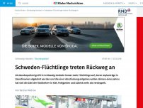 Bild zum Artikel: Schweden-Flüchtlinge treten Rückweg an