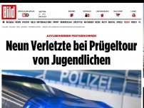 Bild zum Artikel: Asylbewerber festgenommen - Neun Verletzte bei Prügeltour von Jugendlichen