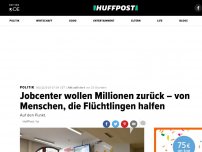 Bild zum Artikel: Jobcenter wollen Millionen zurück – von Menschen, die Flüchtlingen halfen