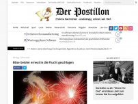 Bild zum Artikel: Böse Geister erneut in die Flucht geschlagen