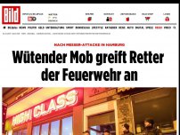 Bild zum Artikel: Nach Messer-Attacke in Bar - Wütender Mob greift Retter der Feuerwehr an