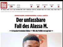 Bild zum Artikel: Trotz Abschiebung wieder da - Der unfassbare Fall des Alassa M.