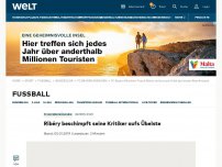 Bild zum Artikel: Ribéry beschimpft seine Kritiker aufs Übelste