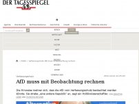 Bild zum Artikel: AfD muss mit Beobachtung rechnen