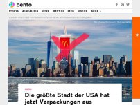 Bild zum Artikel: Die größte Stadt der USA hat jetzt Verpackungen aus Einwegplastik verboten