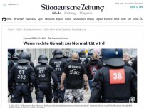 Bild zum Artikel: Rechtsextremismus: Wenn rechte Gewalt zur Normalität wird