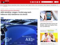 Bild zum Artikel: 9422 Euro Monatskosten pro Mitarbeiter - ARD-Gehälter zeigen: Forderung nach höheren GEZ-Gebühren ist dreist