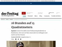 Bild zum Artikel: Spanien | 16 Stunden auf 15 Quadratmetern