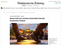 Bild zum Artikel: Hessen: Rechtes Polizei-Netzwerk offenbar größer als bisher bekannt