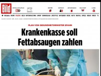 Bild zum Artikel: Plan des Gesundheitsministers - Krankenkasse soll Fettabsaugen zahlen