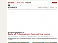 Bild zum Artikel: Vorstoß des Gesundheitsministers: Spahn will Fettabsaugen zur Kassenleistung machen