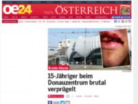 Bild zum Artikel: 15-Jähriger beim Donauzentrum brutal verprügelt