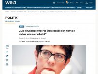 Bild zum Artikel: „Unsere Sicherheitsbehörden müssen durchsetzungsfähiger werden“