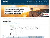 Bild zum Artikel: Die EU tut genau das Gegenteil von dem, was die Bürger wollen