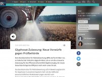 Bild zum Artikel: Glyphosat-Zulassung: Neue Vorwürfe gegen Prüfbehörde