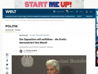 Bild zum Artikel: Die Opposition will aufklären – die GroKo demonstriert ihre Macht