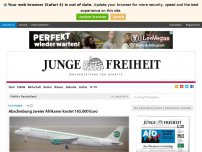 Bild zum Artikel: Abschiebung zweier Afrikaner kostet 165.000 Euro