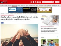 Bild zum Artikel: Gerald Hüther im Gespräch - Hirnforscher entwickelt Glücksformel - dafür muss sich jeder zwei Fragen stellen