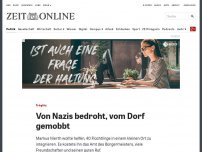Bild zum Artikel: Tröglitz : Von Nazis bedroht, vom Dorf gemobbt
