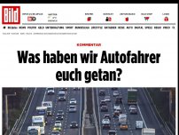 Bild zum Artikel: Kommentar - Was haben wir Autofahrer euch getan?