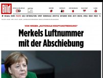 Bild zum Artikel: „Nationale Kraftanstrengung“ - Merkels Luftnummer mit der Abschiebung