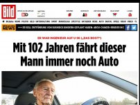 Bild zum Artikel: Er war Ingenieur auf U 96 - Mit 102 Jahren fährt dieser Mann immer noch Auto