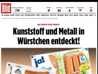 Bild zum Artikel: Bei REWE und PENNY - Kunststoff und Metall in Würstchen entdeckt!