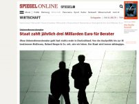 Bild zum Artikel: Unternehmensberater: Staat zahlt jährlich drei Milliarden Euro für McKinsey & Co.
