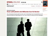 Bild zum Artikel: Unternehmensberater: Staat zahlt jährlich drei Milliarden Euro für McKinsey & Co.