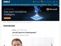 Bild zum Artikel: „Ich will, dass ihr in Panik geratet“