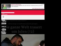 Bild zum Artikel: Die ganze Welt trauert um Julen (†2)