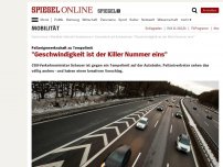 Bild zum Artikel: Polizeigewerkschaft zum Tempolimit-Streit: 'Geschwindigkeit ist der Killer Nummer eins'