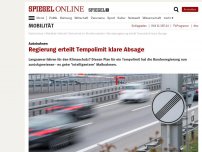 Bild zum Artikel: Autobahnen: Regierung erteilt Tempolimit klare Absage