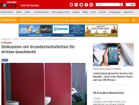 Bild zum Artikel: In Bayern - Diskussion um Grundschultoiletten für drittes Geschlecht