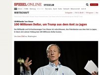 Bild zum Artikel: US-Milliardär Tom Steyer: 100 Millionen Dollar, um Trump aus dem Amt zu jagen