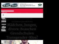 Bild zum Artikel: Brauchen Grundschulen Transgender-Klos?