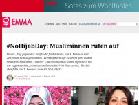 Bild zum Artikel: Musliminnen rufen zum #NoHijabDay auf