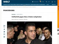 Bild zum Artikel: Haftbefehl gegen Abou-Chaker aufgehoben